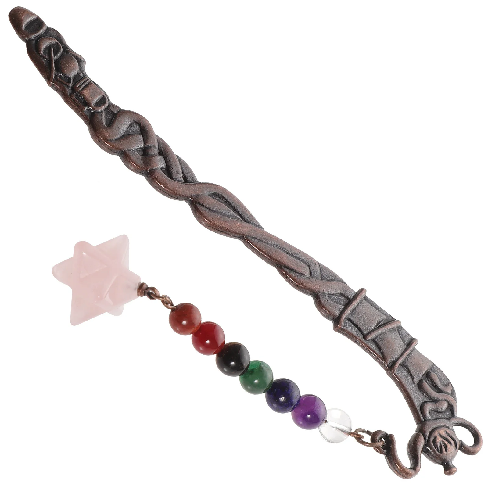 

Pink Crystal Bookmark Metal Creative Pendant for Book Lovers Reading Gifts Bookmarks for Women Teacher Gifts