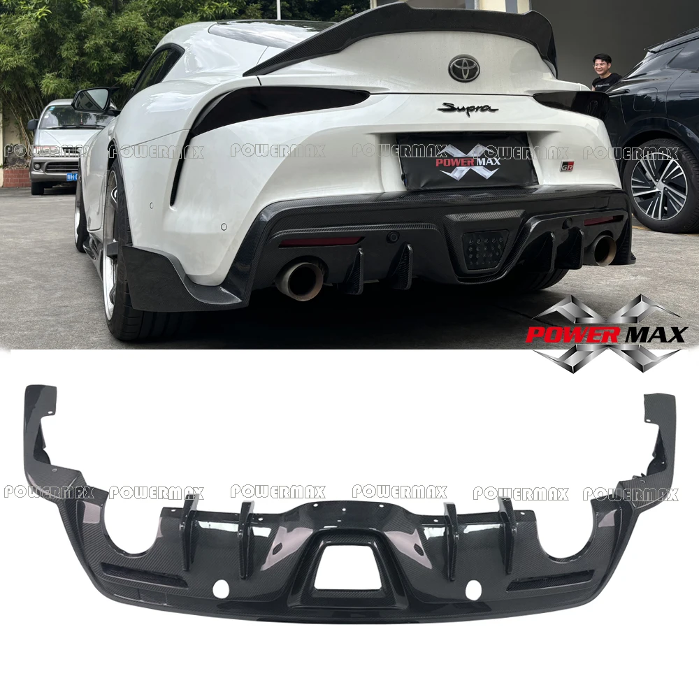 Автомобильные аксессуары, задний диффузор из углеродного волокна MB Seibon Style, диффузор для заднего бампера, губа для Toyota Supra A90 A91 MK5 2019 +