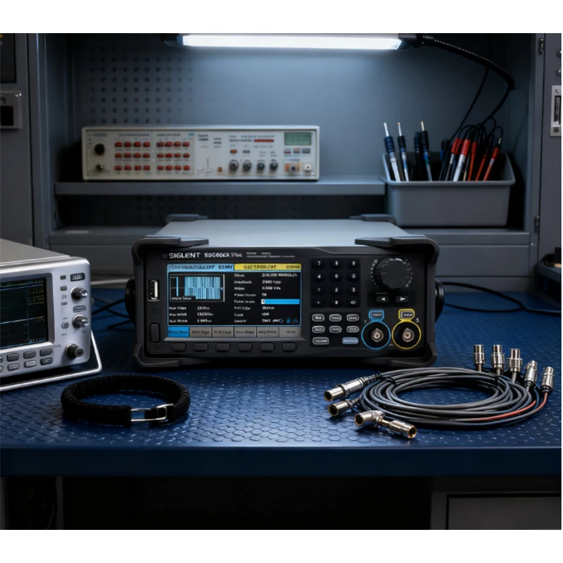 SDG1022X Plus SDG1032X Plus SDG1062X Plus Waveform Generator 25MHz 30MHz 60MHz Cost-Effective Portable Signal Source with Divers