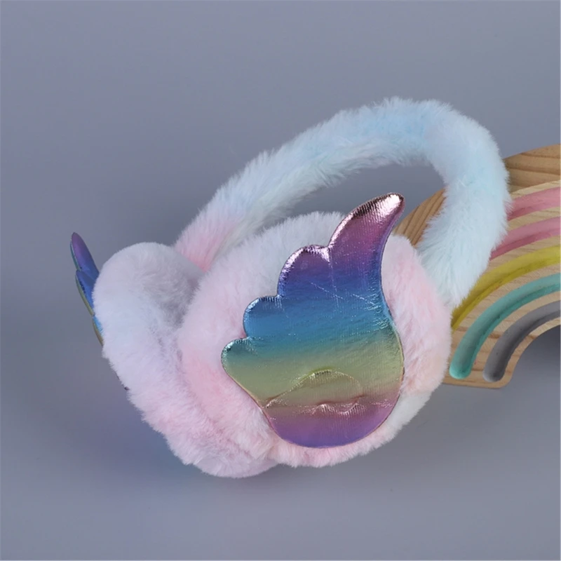 Cache-oreilles en peluche coloré chaud pour les activités plein air en hiver, vous garde au chaud par temps froid pour le