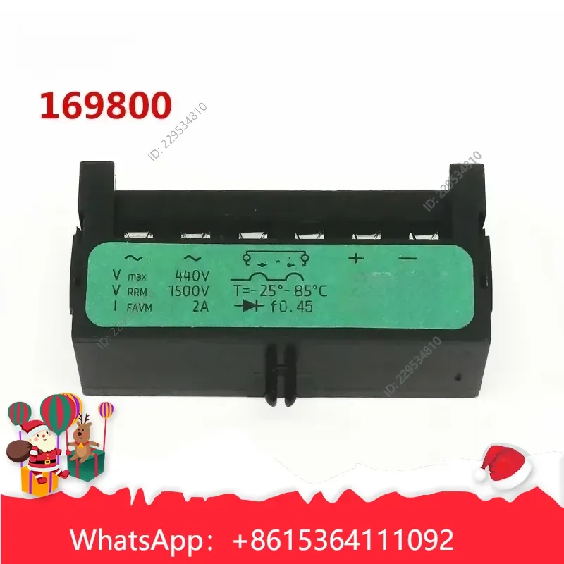 1pc for 169800 Motor Brake Rectifier Module 1500V 2A Compatible For Model，practical use