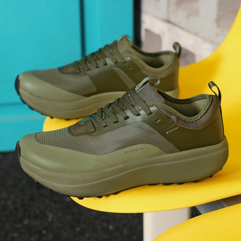 

Men's four seasons breathable comfortable fashion casual outdoor sneakers light soft-sole speed runing shoes racing sports shoes