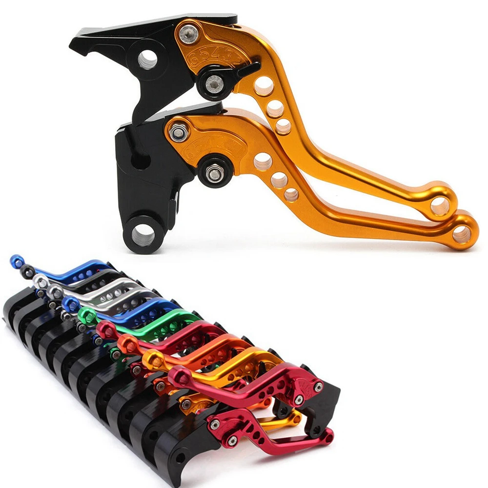 3Holes Short Motor Brake Clutch Levers For Triumph 765 Street Triple R (NOT RS) 17-18, SPEED TRIPLE 1050/S R THRUXTON R 16-18
