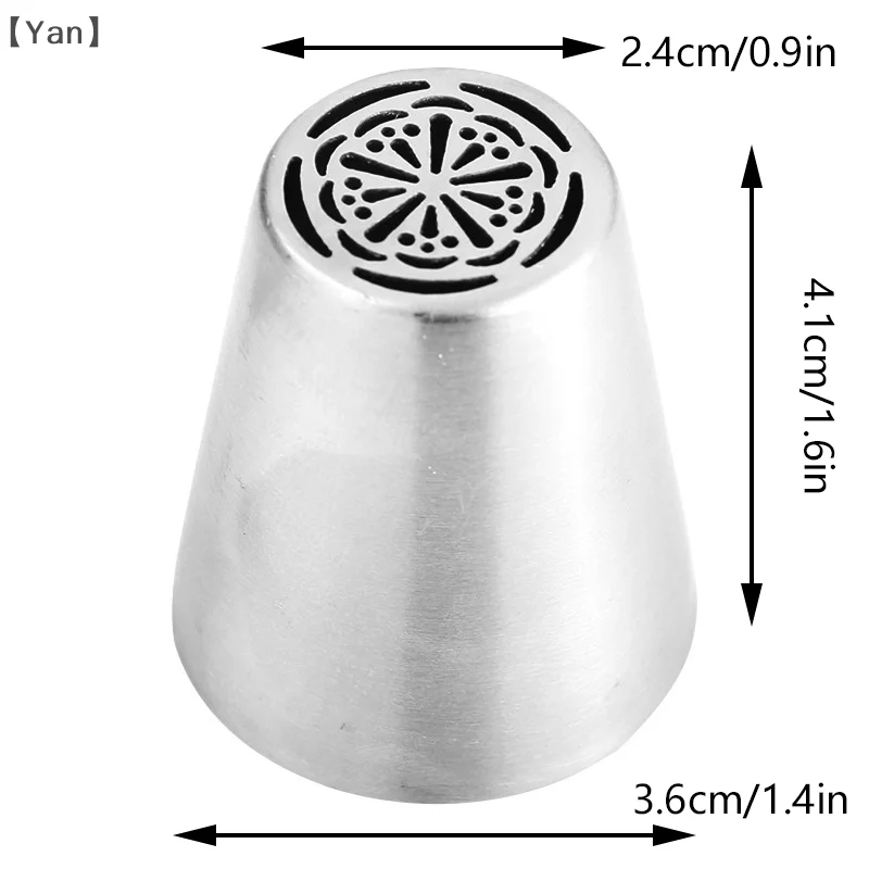 Russische Gebäcktüllen, Zuckerguss, Spritze, Creme, Düsenspitzen, Fondant, Sugarcraft, Dekorationsspitzen, Set, Kuchen, Cupcake, Dekorateur, Gadget