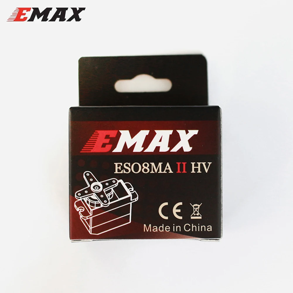 Emax ES08MA II 6V-8.4V 12g HV Metal Gear Servo analogico per RC UAV/elicotteri/aereo/camion/barca/accessori auto