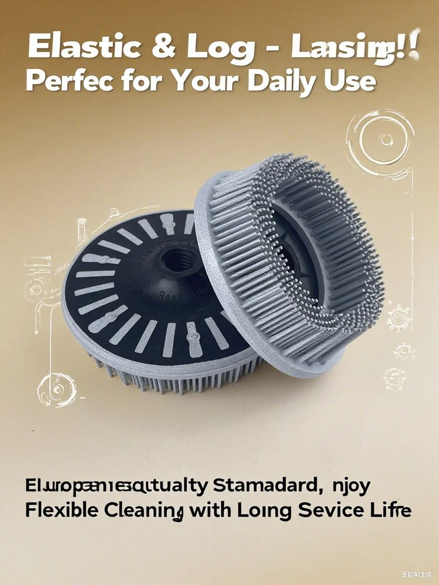 

Nice Top 4.5inch120# White Radial Bristle Disc Aluminum Oxide Medium Hard for Irregular Metal Surface of Grinding Machine Polish