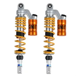 one pair 320mm 340mm 360mm Universal Motorcycles Shock Absorbers air Suspension for Honda Yamaha Suzuki Kawasaki bikes Gokart