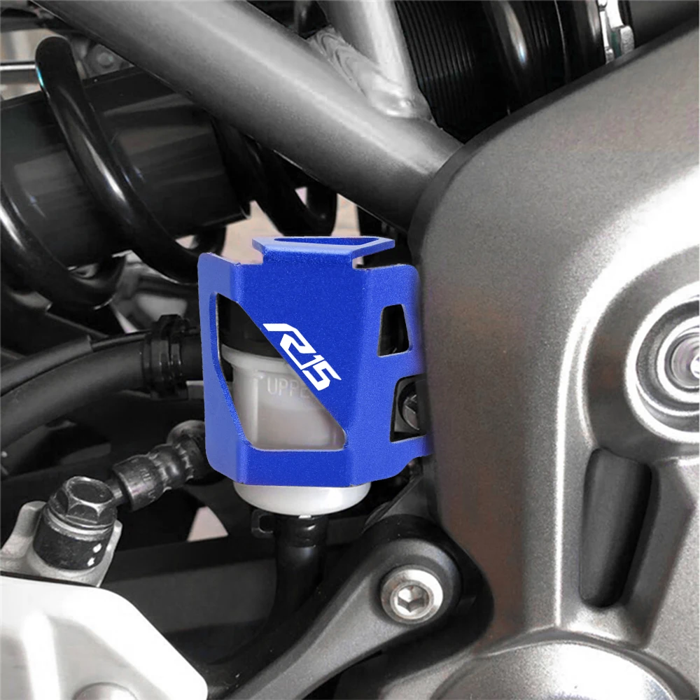 

For YAMAHA YZF R15 YZFR15 R15 V3 YZF-R15 Motorcycle Accessories Rear Brake Fluid Reservoir Cover Oil Cap Guard Protection Cap