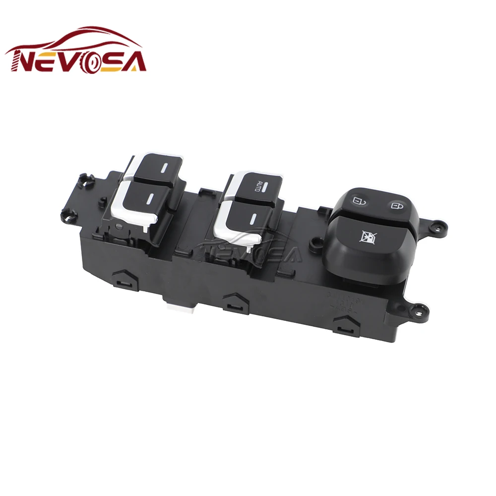 NEVOSA Front Left For Kia Carens 2013 2014 2015 2016 Electric Power Window Switch Button 93570A4010 93570-A4010