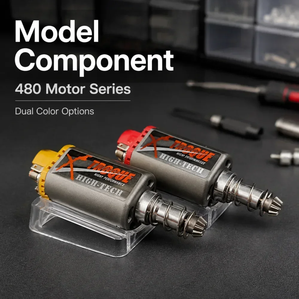 480 Motor 30000rmp 34000rmp AEG Motor High-Tech Torque Motor 11.1V Twist Type Speed Airsoft M4/M16 Motor