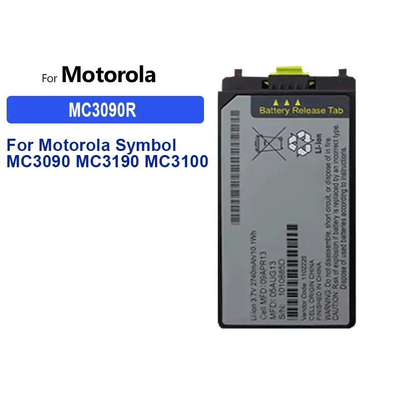 Battery 2740mAh MC3090R For Motorola Symbol MC3090 MC3190 MC3100