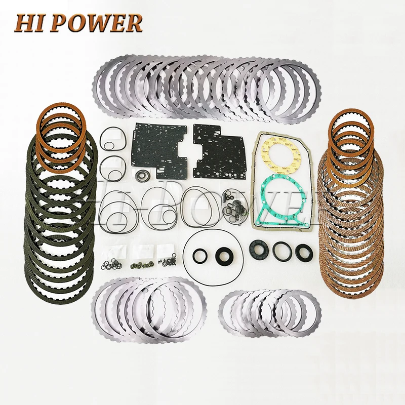 6R80 6R60 Auto Transmission Clutch Master Rebuild Kit Friction Steel Plate For FORD Mazda Lincoln Gearbox Disc Overhaul Kit