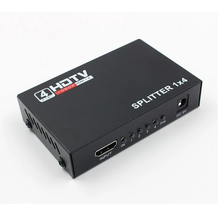 Full HD Video commutator Switcher 1 X4 Splitter