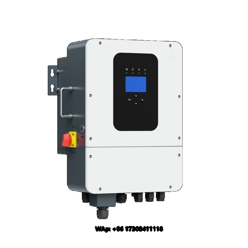 TCSN 48V 6kW 6kVa Single Phase Hybrid Solar Inverter with  Charger, Ip65 Protection, Wifi Module