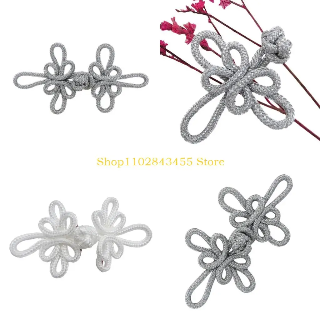 

49MC Китайская пряжка Cheongsam Традиционный узел Застежка Китайский узел Кнопка DIY Craft