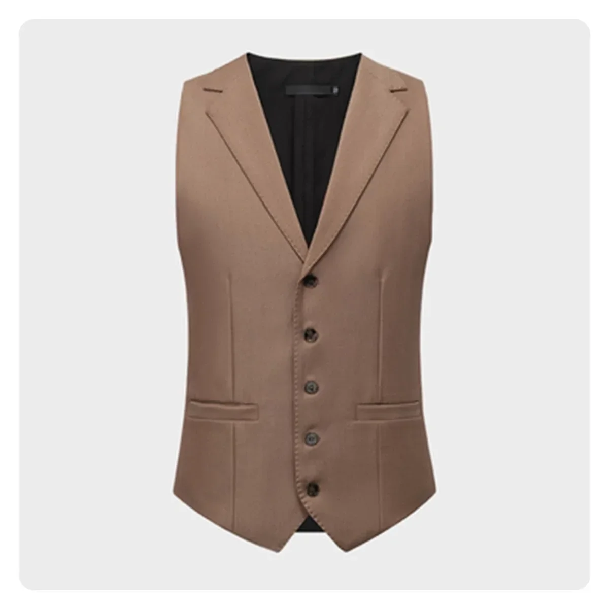 

XX469Single-breasted vest for important occasions Best man professional vest Korean style