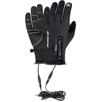 USB Touch Screen Gloves Electric Heated Hand Warmer Winter Ski Gloves for Cycling Running Driving Hiking Walking for Women Men