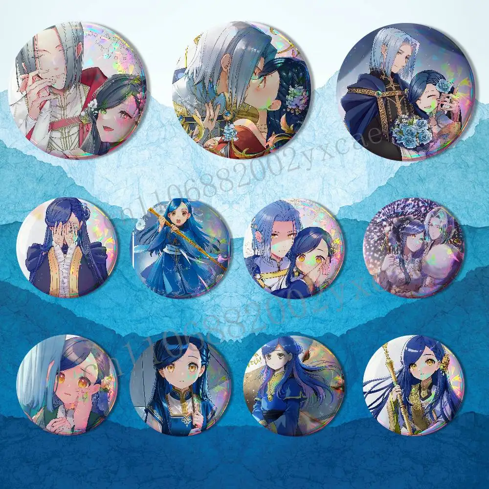 

Ferdinand Myne Ascendance Badges Badges On Backpack Jacket Cartoon Round Brooches Acrylic Button Pins Collection Gifts