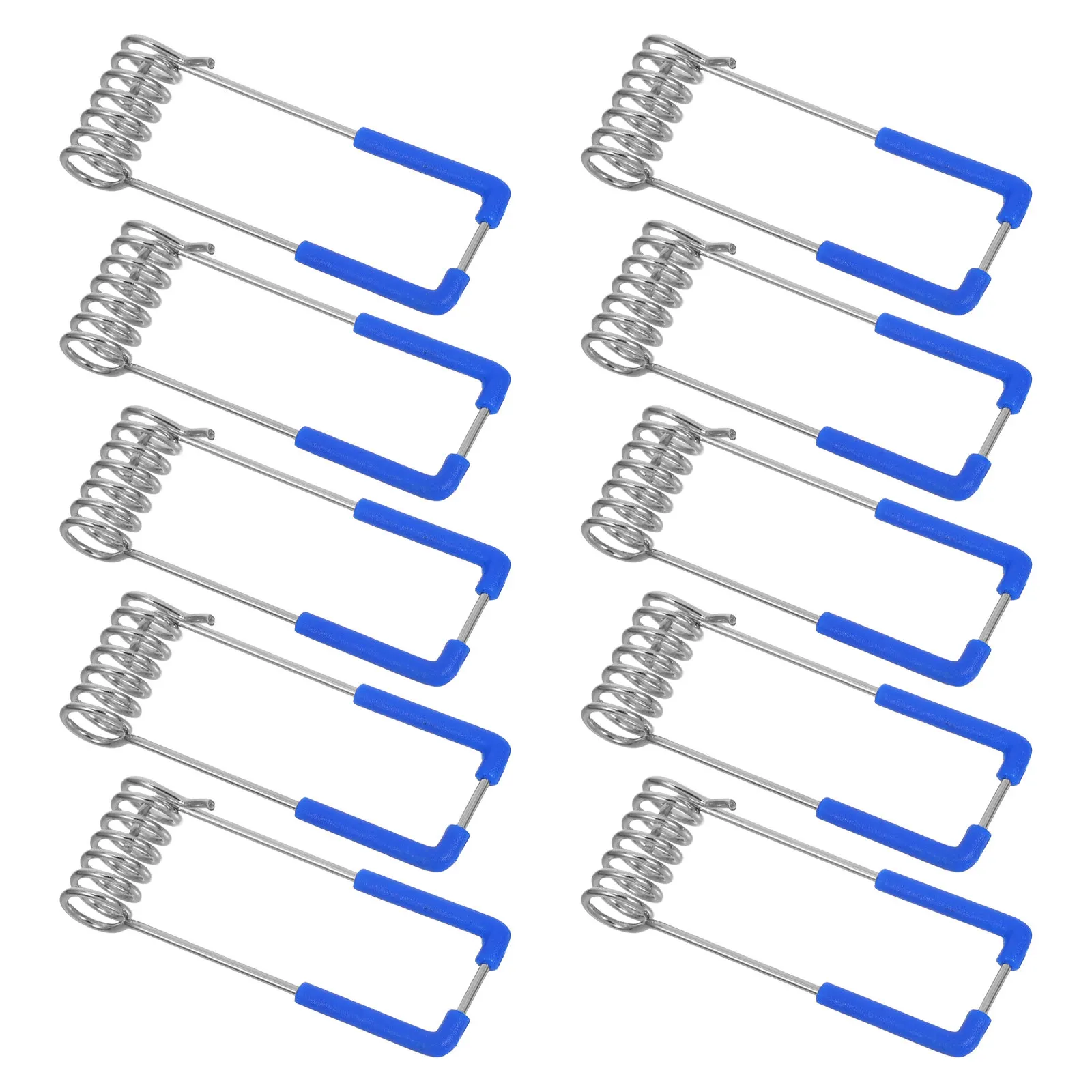 

10 шт. усиленных пружинных зажимов для встраиваемых светильников, панельных ламп, светодиодных светильников, крепежные зажимы для фиксации ламп