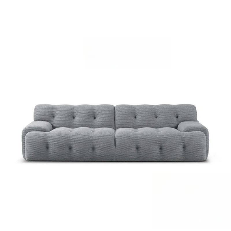 

Rochburg French fabric sofa Internet celebrity Motu starry sky gradual change color living room straight simple