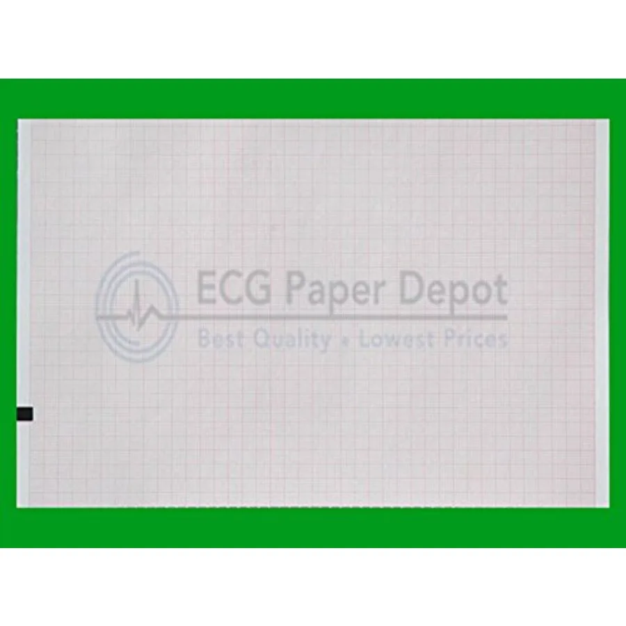 

Универсальная бумага для ЭКГ, 10 рулонов, Z-образная фальцовка, красная сетка, 210 мм x 140 мм, для медицинского мониторинга