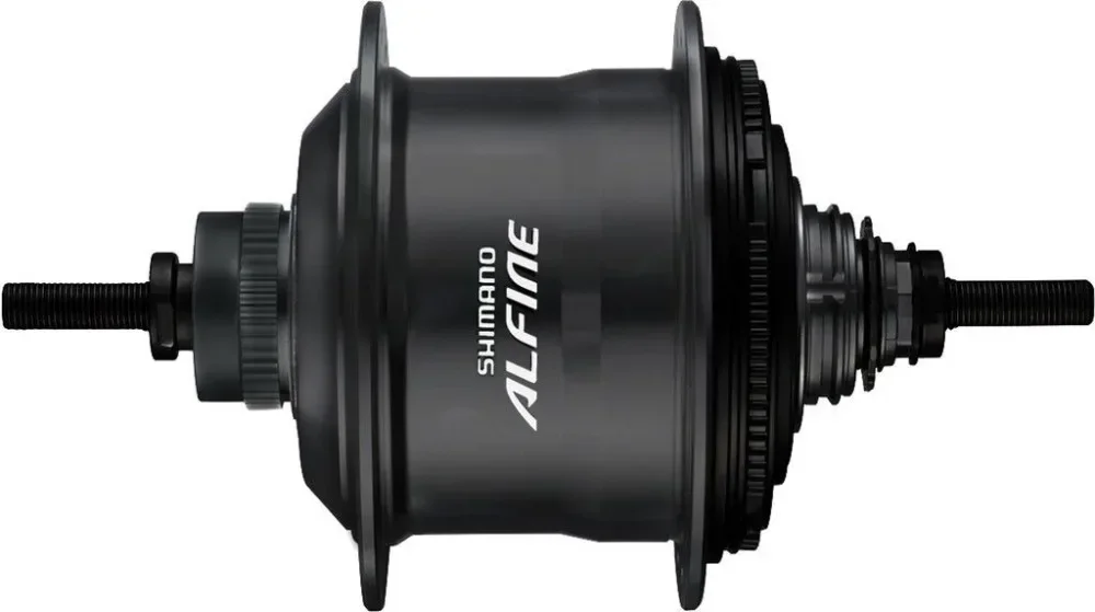 Original Alfine Bike Rear Hub Gears 135X187MM Black/Silver SG-S7001-11 Disc Centre Lock 11-Speed Bicycle Parts