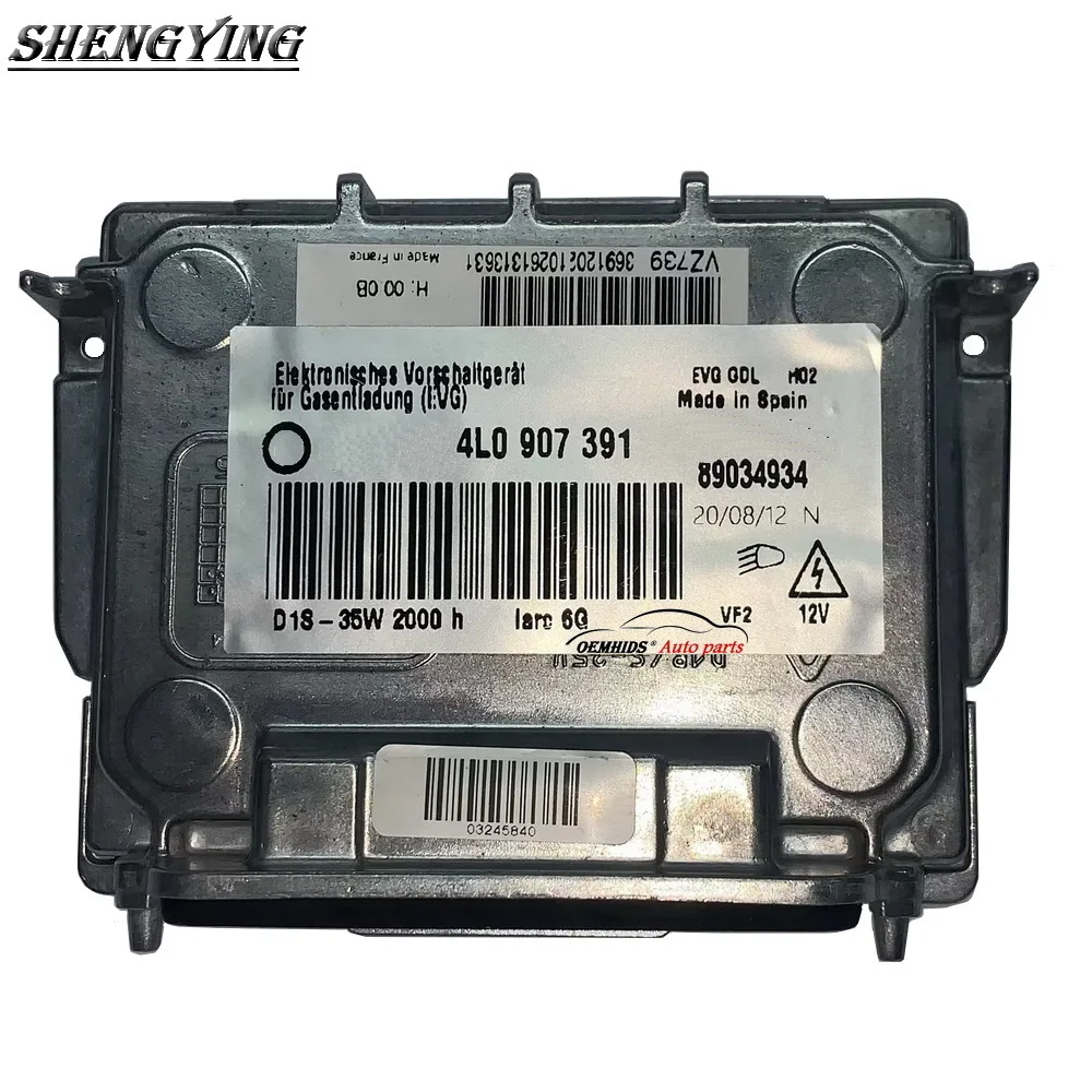 Original D1S HID Ballast For Q7 X1 Leon Mito Cherokee SeatLeon Jetta Xenon Headlight Control Driver Module 89034934 4LO907391