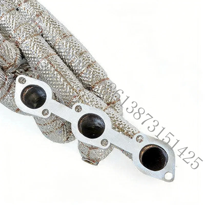 Suitable Racing Performance Exhaust Manifold 6.0 (2002-2009), with Catalytic Tube and Drop Exhaust Pi