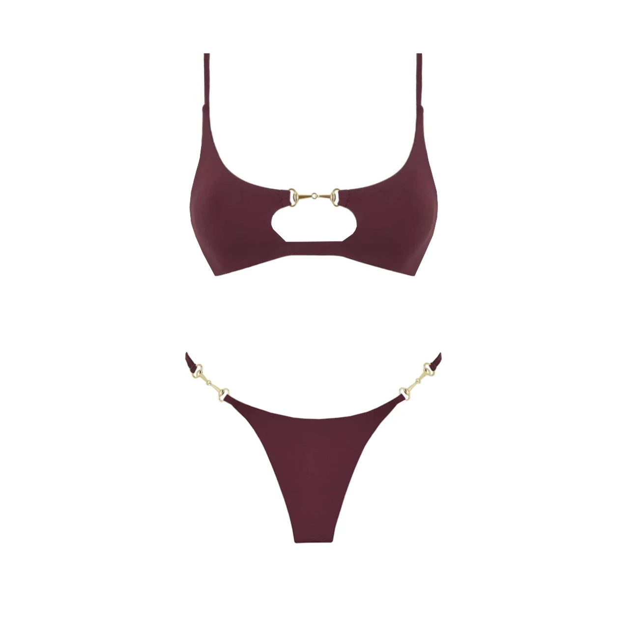 3Pc Bandeau Biquini 2026 Sexy Women Swimsuit Female Push Up Swimwear Micro Bikini Hollow Bathingsuit Beachwear Brazilian Biquini