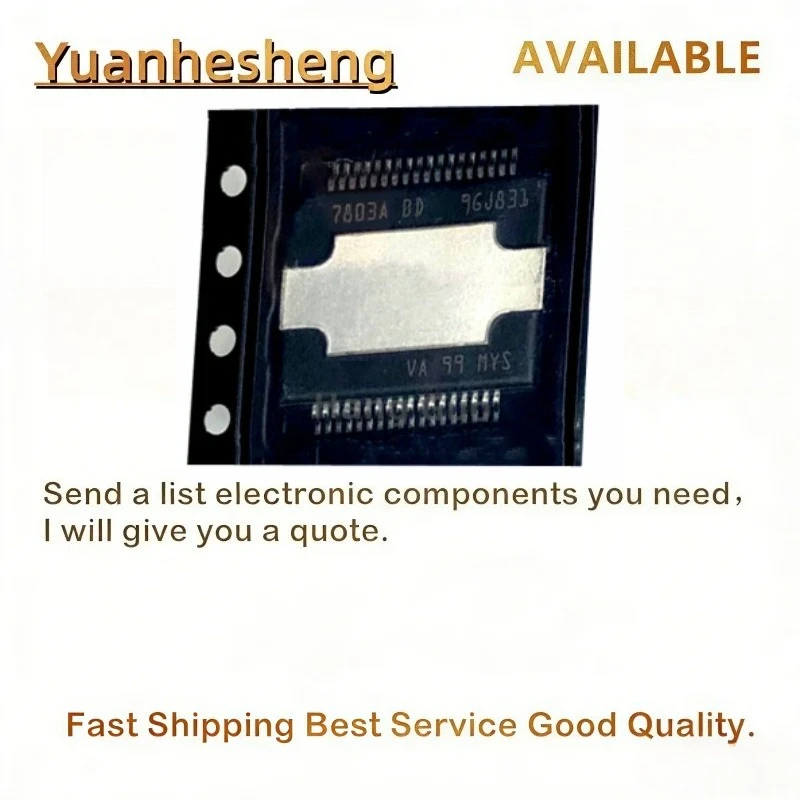 

Микросхема усилителя мощности звука TDA7803A-ZSX TDA7803A TDA7803 7803A HSSOP-36