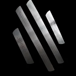 NEW NEW Auto Styling Car Sticker Steel Accessories For CHERY JAECOO 7 J7 2023 2024 Door Sill Strip Pedal Cover Guard Scuff Plate