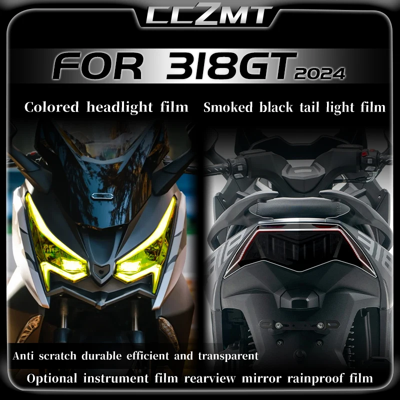 For ARIIC 318GT 318 GT 318gt 2024 Motorcycle Speedometer Cluster Scratch Cluster Screen Protection Film Protector Accessories