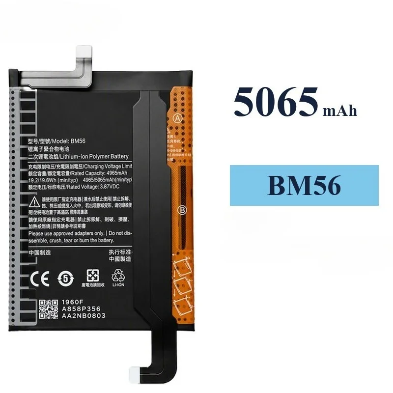 BM56 for Xiaomi Redmi K40 Gaming Phone Battery 0 Cycle High Quality Capacity Battery Replacement Bateria Grade A Cell with Tools