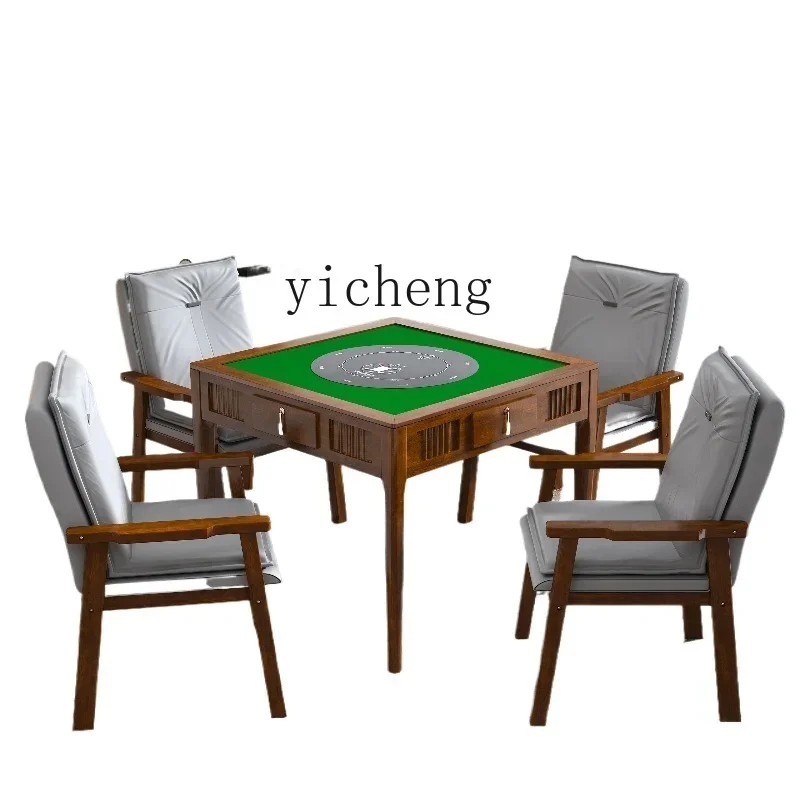 

solid wood dining table dual-purpose licensing machine, automatic household eight-mouth poker machine, egg shuffling machine