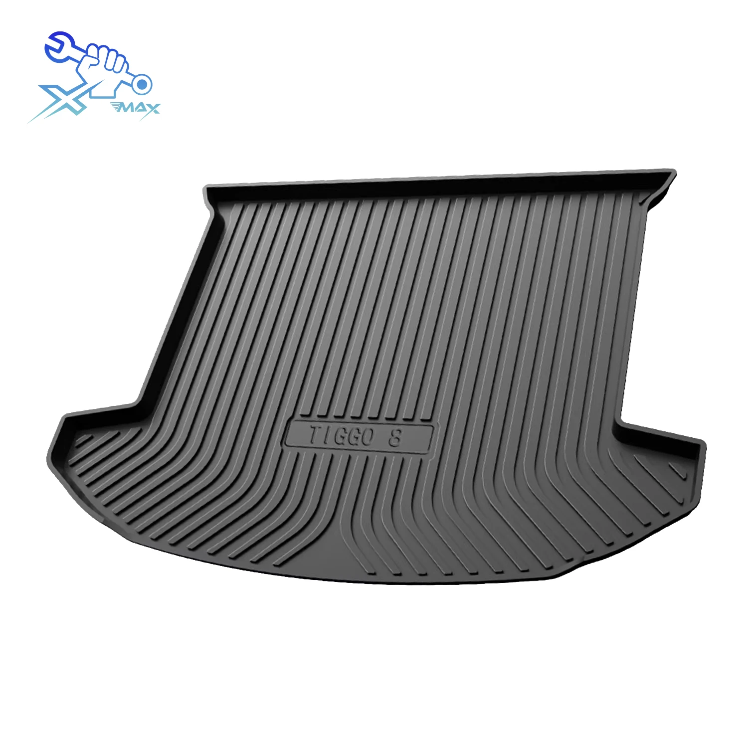 For 5-Seat Chery Tiggo 8 Pro PLUS 2020-2025 TPE Car Trunk Mat Custom Fit Trunk Liner Cargo Mat Trunk Protection Mat Waterproof