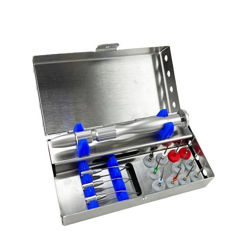 

Wisedent Foshan Nice Dent al Instrument Набор для удаления эндофайлов Роторные напильники для машины для корневых каналов