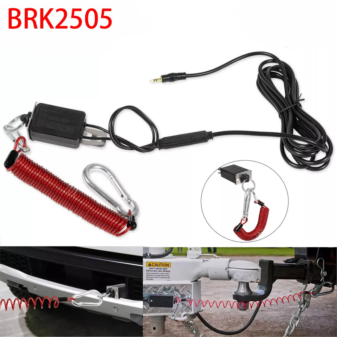 MX BRK2505 Breakaway Switch Kit Replacement Compatible with Blue Ox Patriot Tow Bar Supplemental Braking System