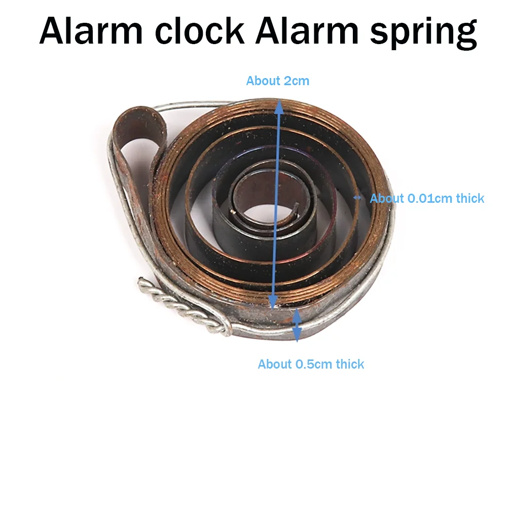 Clock Accessories Old-fashioned Mechanical Clock Wall Clock Desk Clock Antique Newspaper Clock Parts Alarm clock Alarm spring
