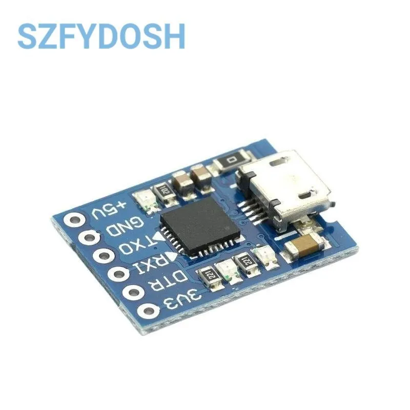 CP2102 model C USB mikro ke UART TTL modul 6Pin konverter seri UART STC ganti FT232