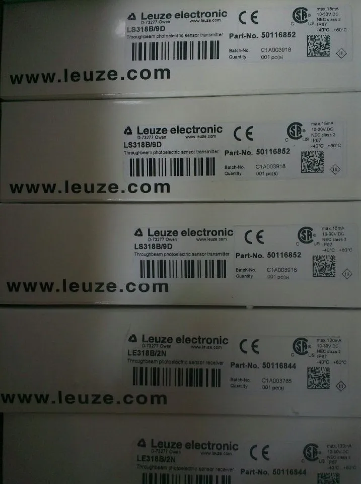 New original LEUZE  photoswitch LS318B/9D LE318B/4P LE318B/2N