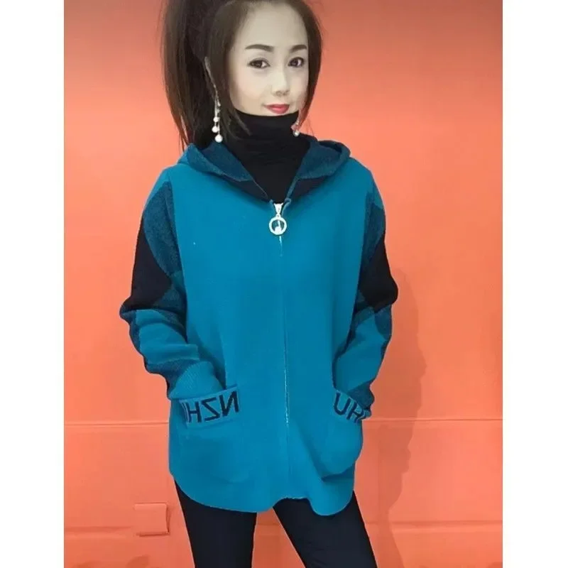 

Осенне-зимняя женская двусторонняя бархатная куртка, корейская женская мода, большой размер 6XL, пальто 2021, верхняя одежда с капюшоном для мам среднего возраста