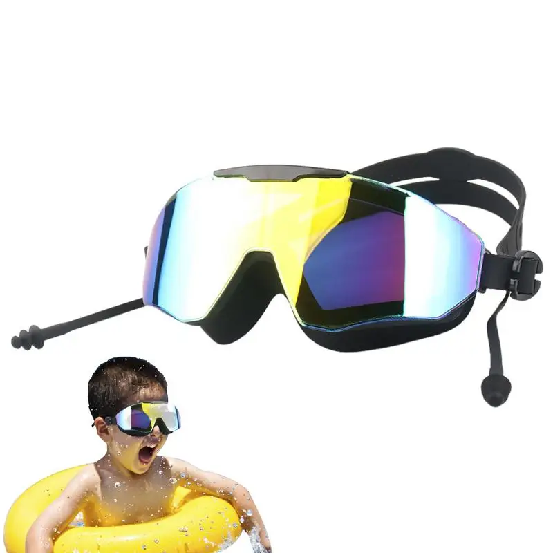 anti-fog-swim-pool-goggles-anti-uv-Oculos-de-natacao-visao-ampla-camada-extra-de-silicone