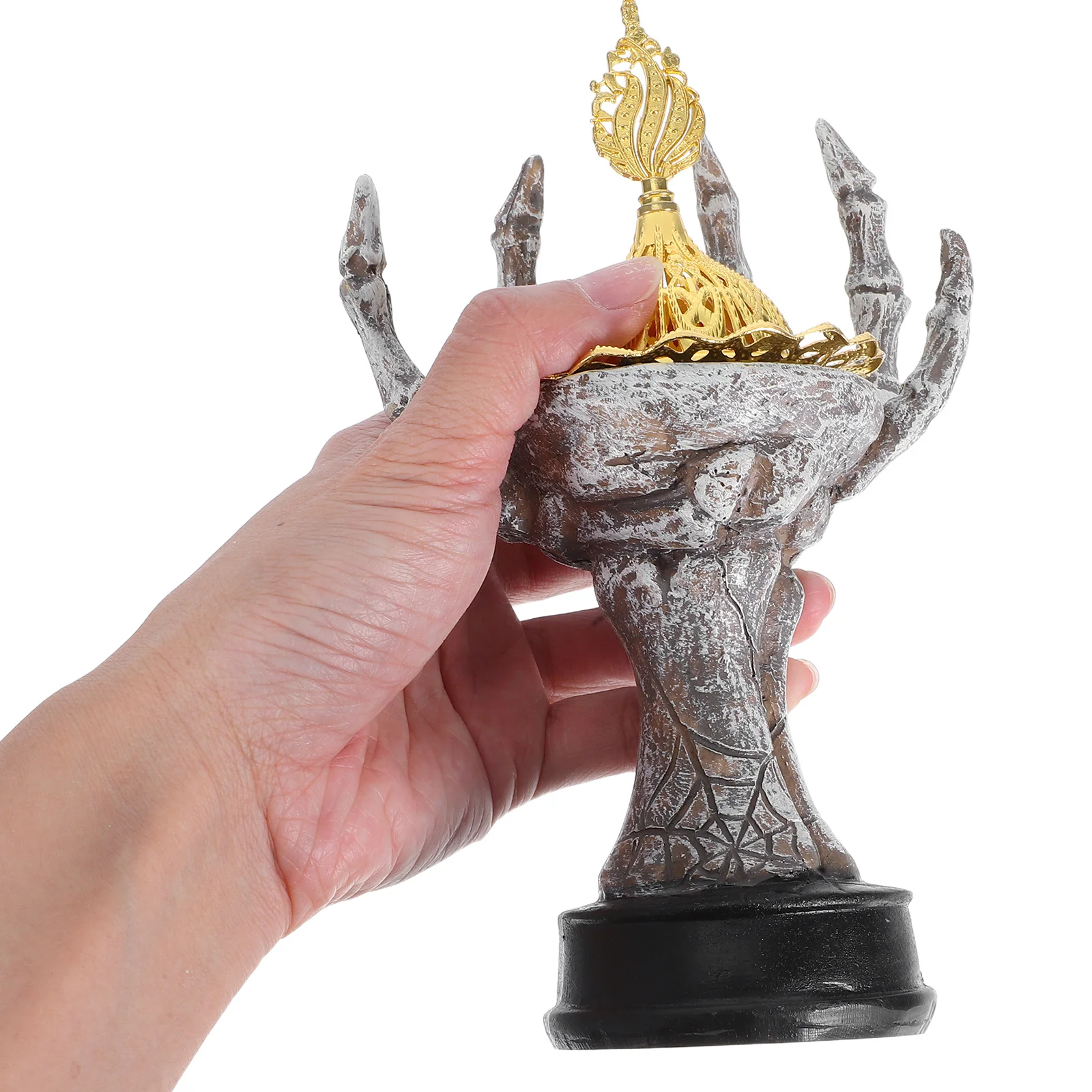 

Ghost Claw Incense Burner Halloween Decor Aromatherapy Decoration Crafts Holder
