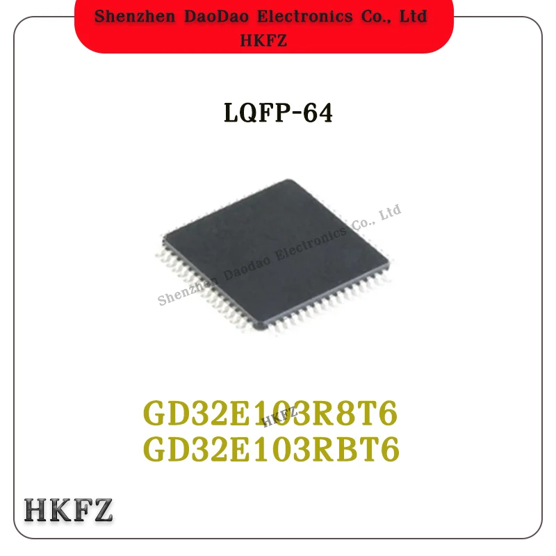 

GD32E103R8T6 GD32E103RBT6 LQFP-64 MCU Microcontroller chip IC new original