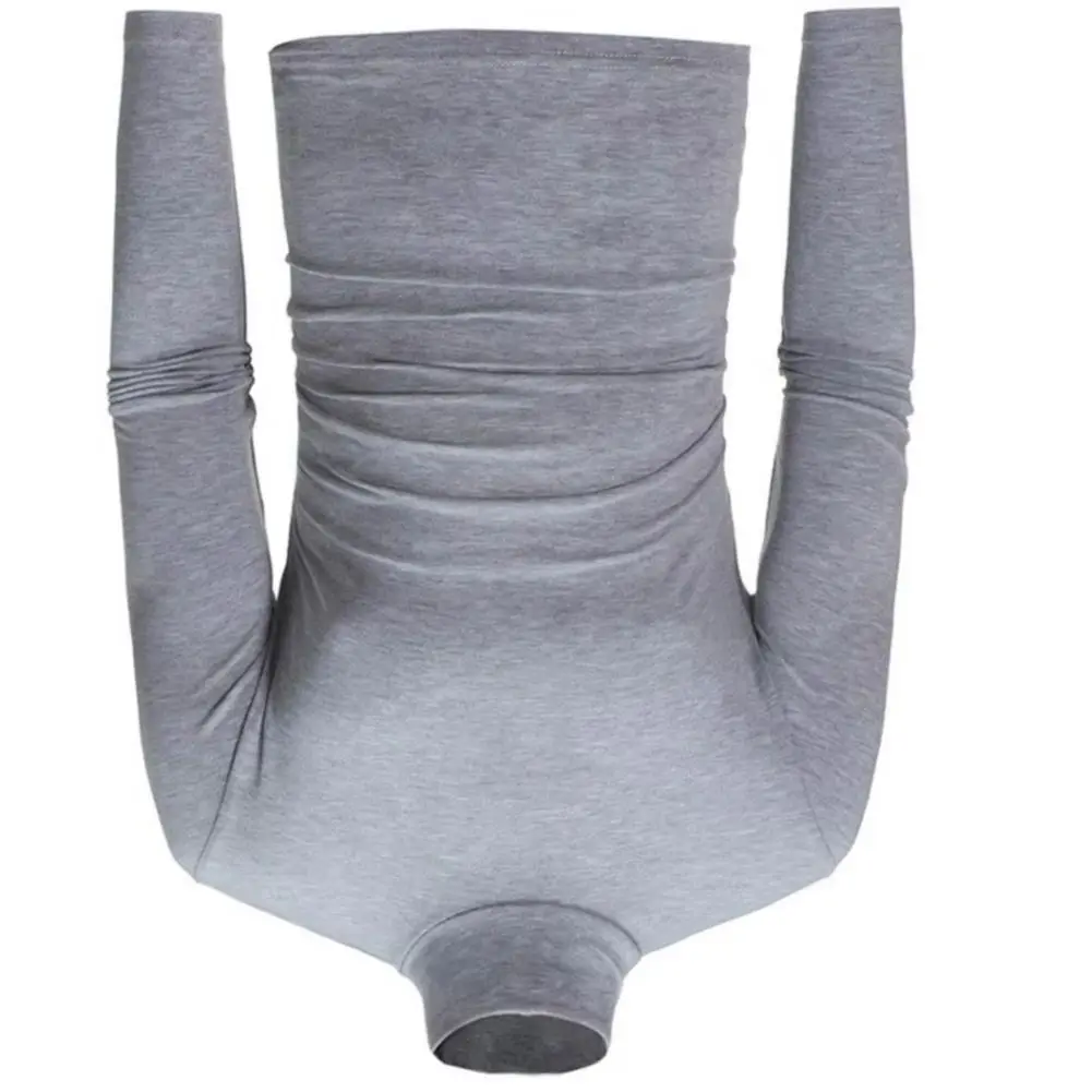 Men Autumn Winter Bottoming T-shirt Turtleneck Long Sleeve Solid Color Elastic Thin Pullover Tops Streetwear Men T-shirt