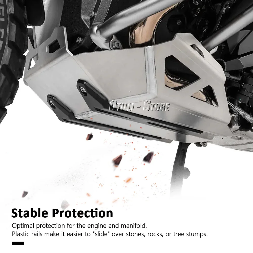 Protetor de Motor para Motocicleta BMW R1300GS R 1300 GS Adventure 2023-2025, Placa de Proteção do Chassi