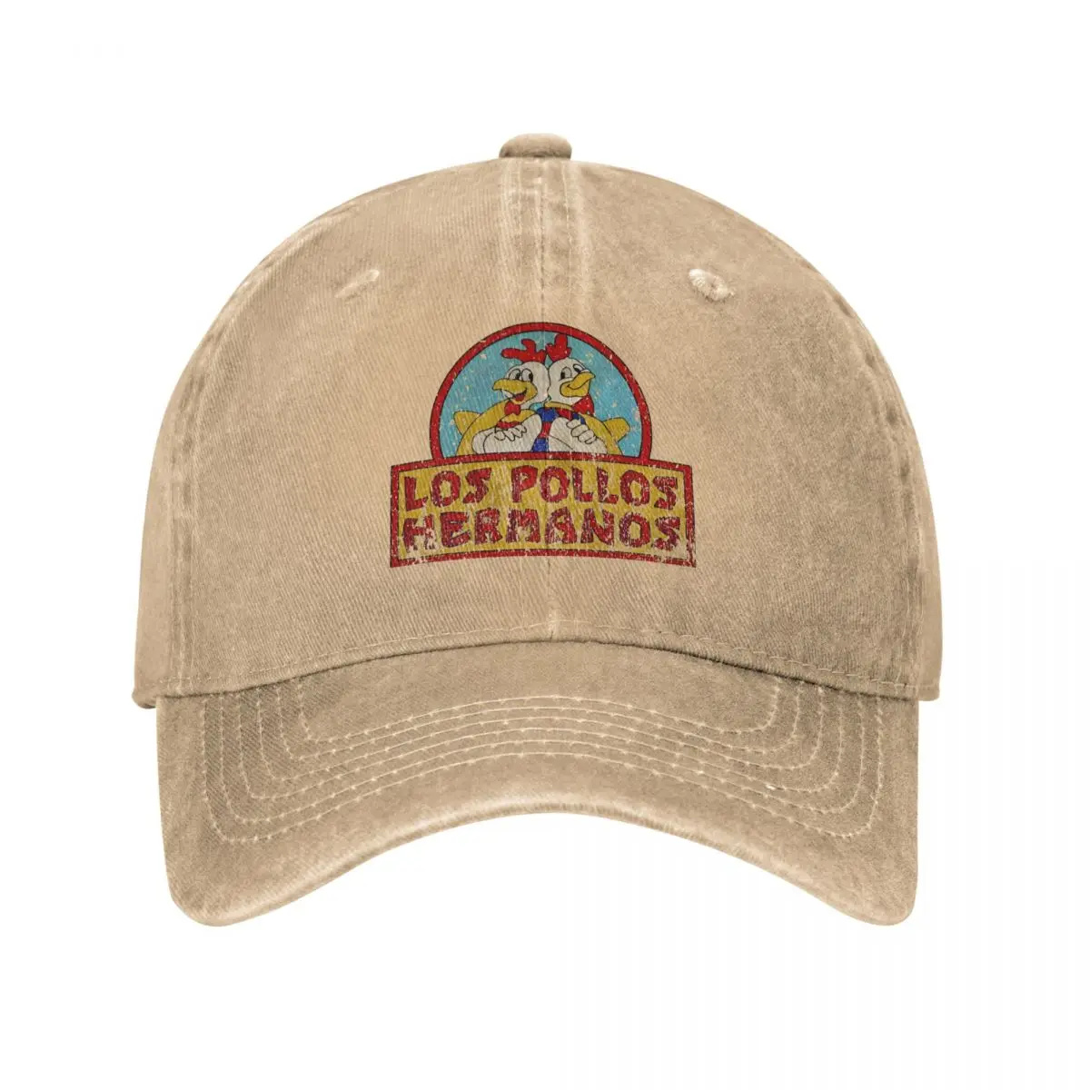 Vintage Vintage Los Pollos Hermanos Breaking Bad Baseball Caps Men Distressed Denim Snapback Hat Outdoor Workouts Soft Caps Hat