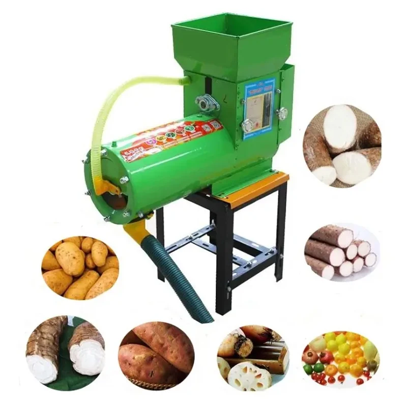 

Farm Machinery Vegetable Slicer Chopper Potato Cutter Grinder Sweet Potato Grinder Machine Dried Flake Mash Potato Grinder