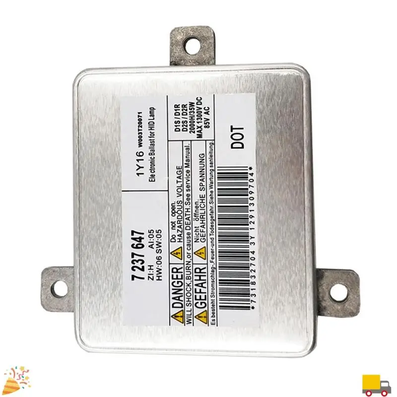 

Модуль управления балластом ксеноновых фар HID Модуль управления балластом фар 63117237644