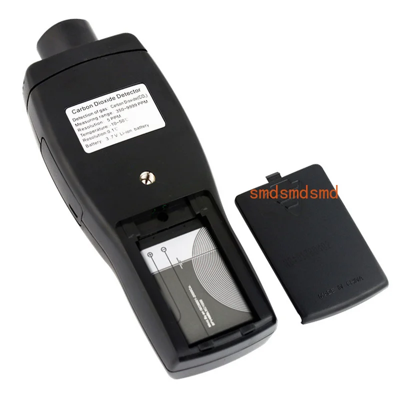 Smart Sensor AR8200 Digital Carbon Dioxide Meter CO2 Gas Detector Tester With Alarm Function 350~9999PPM